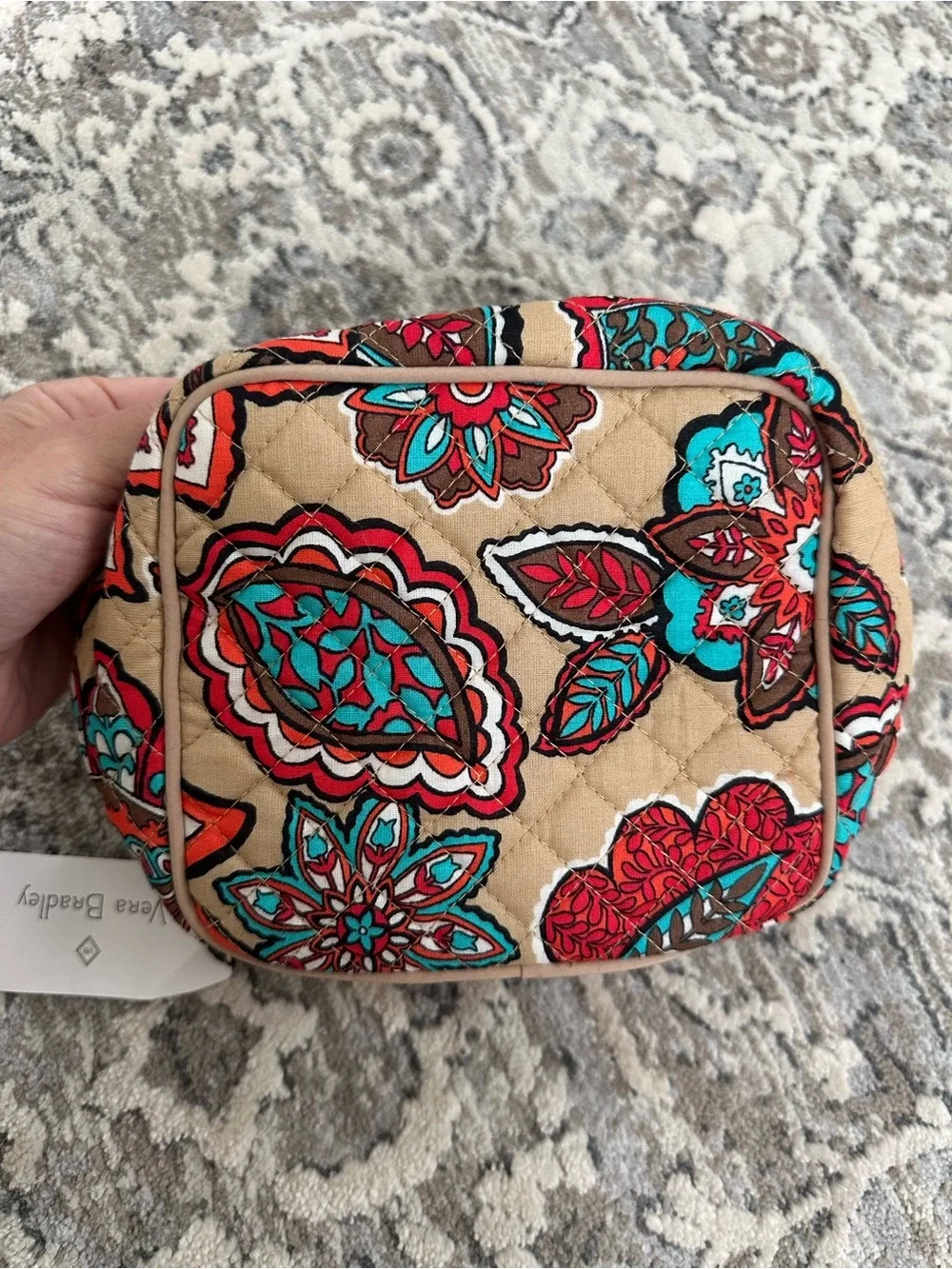 Vera Bradley Iconic Jewelry Case in pattern Desert Floral